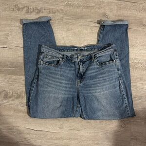 Old Navy Blue Women's Boyfriend Jeans